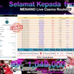 BUKTI JACKPOT ROULETTE TERPERCAYA DI INDONESIA TGL 21-06-2024